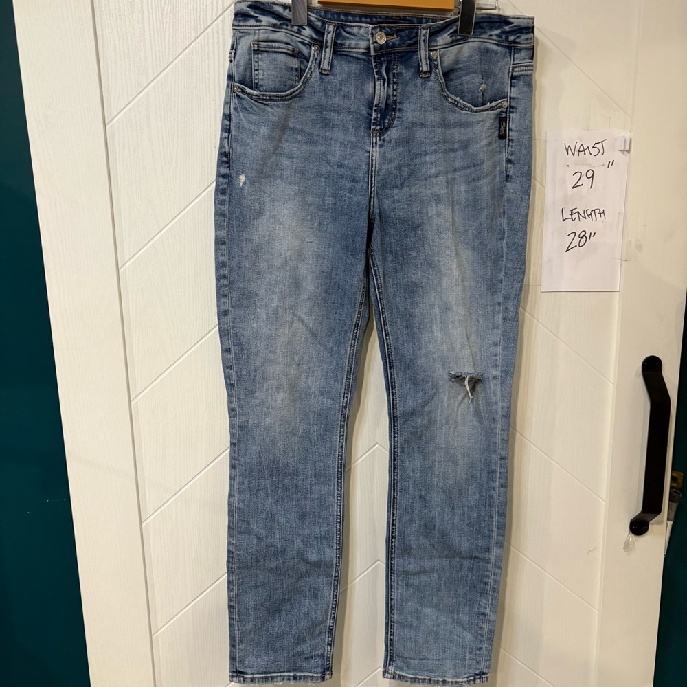 Silver Jeans Co. straight leg jeans (W29‎ / L28) streetwear/straightleg/casual